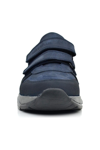 Ortopedikal 3880 RakerplusDeri K.lacivert Gri Çocuk Sneakers Spor Ayakkabı Cırtlı Lacivert - Gri
