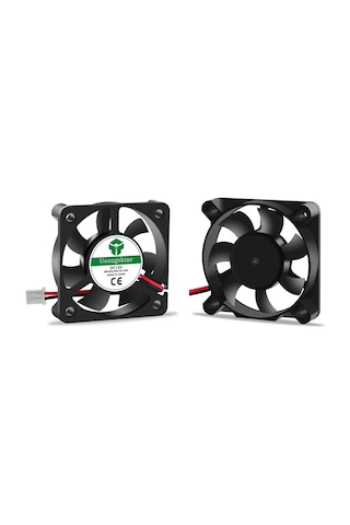 Dc 12V Fan 5X5Cm Kuluçka Fanı Soğutucu Peltier Pc Ekran 50X50Mm