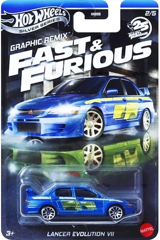 Hot Wheels Silver Series Fast & Furious Lancer Evolution Vıı Hnr88 Jby47 Çok Renkli
