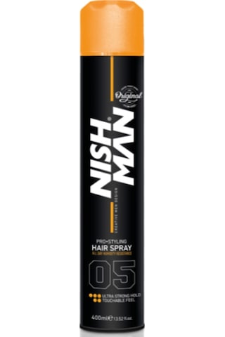 Nish Man 05 Ultra Sert Saç Spreyi 400 ML
