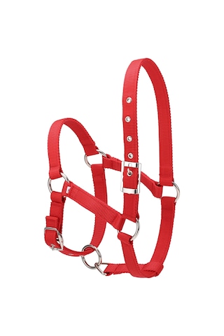 Ximistore9 Dayanıklı 6mm Kalın At Başlığı - Ayarlanabilir Kontrol Kırmızı, M