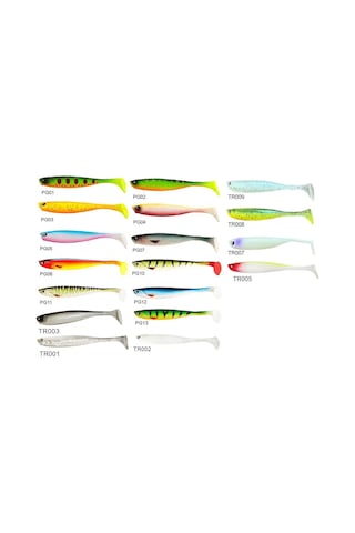 Lucky John Basara 3d Soft Swim 3.5'' 8.89 Cm 6p Silikon Yem Tr001