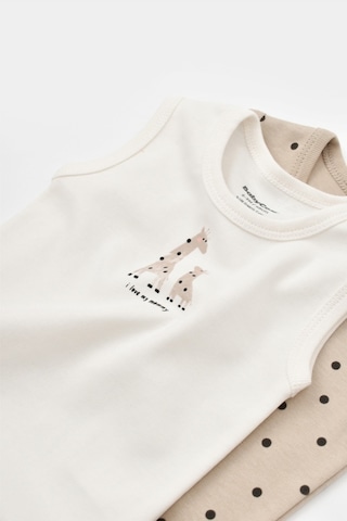 Organik Zürafa Desenli 2 Li Askılı Badi 001