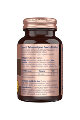 Selenyum 100 Mcg 90 Tablet - Saç & Cilt - Selenyum