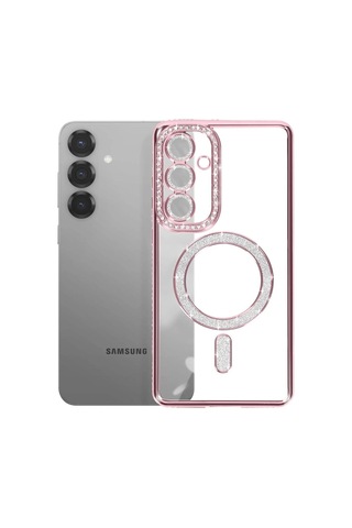 Joko Samsung Galaxy S26 Plus Joke Simli Magneticsafe Kılıf - Pembe