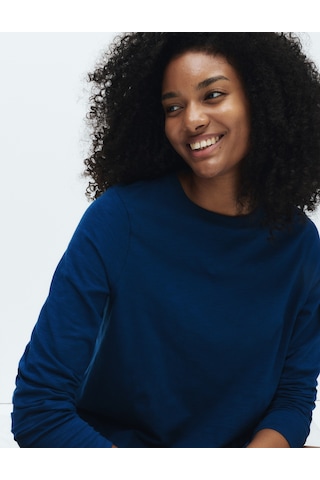 Marks & Spencer 2’li Pure Cotton Uzun Kollu Pijama Üstü T37003663T Lacivert