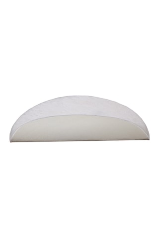 Elite Krem 100x100 Cm Yuvarlak Peluş Banyo Paspası Kaymaz Taban P Krem