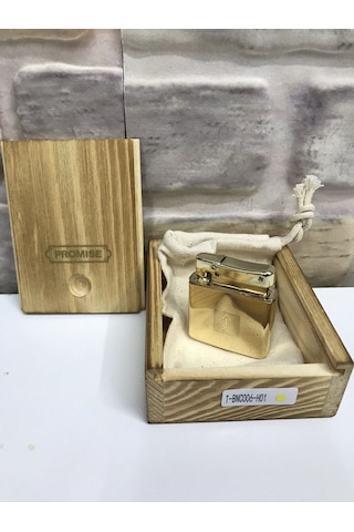 Promise Marka Muhtar Çakmağı Benzinli Sarı Gold