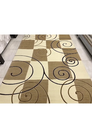 Saray Halı Vizyon 10325 A 200X300 Kahve Krem 6 M2 Halı !