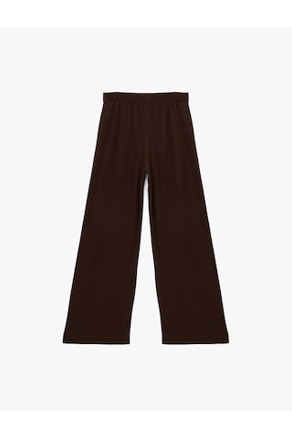 Koton Rahat Kalıp Modal Pijama Altı Kahverengi 6wlk40197mk Kahve