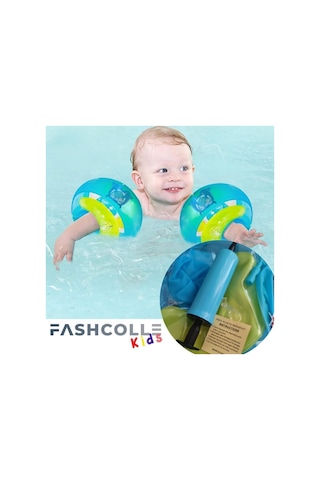 Fashcolle Yuvarlak Yüzme Yardımcısı Şişme Deniz Kolluğu L 4 - 14 Yaş Çok Renkli