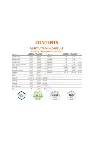 Gökçek Şifa Multivitamin 1000 MG 60 Kapsül