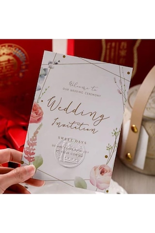 Soğuk Damga Kabartma Kitap Mührü Metalik Mavi Boya Özel Seri Karışık