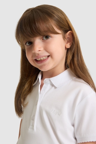 U.s. Polo Assn. Kız Çocuk Beyaz Tişört Basic 50328218-vr013