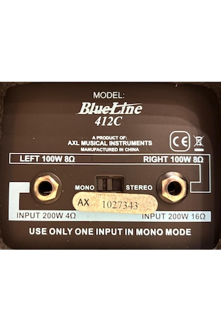 Axl Bluelıne 100hr Amfı
