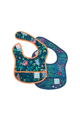 Bumkins Başlangıç Önlüğü (3-9 Ay) 2Li Paket - All Together Now Çok Renkli