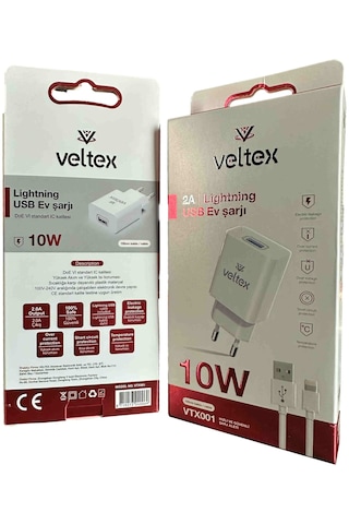 10w 2a Apple Uyumlu iPhone Şarj Aleti Vtx001