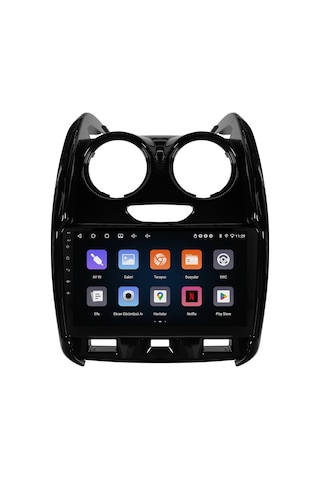Dacia Duster Android Multimedya Sistemi 2015-2017 Crv-4810xr 9"