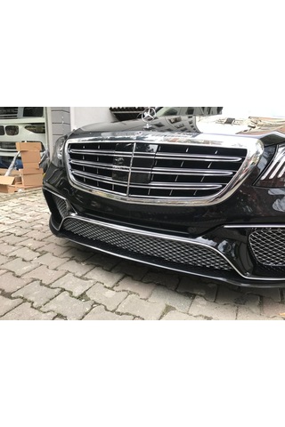 Mercedes W222 Makyajlı S65 Amg Ön Tampon Krom Izgara Seti 18+