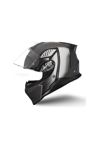 Dinamo Evo Bunker Siyah-beyaz-antrasit Kask C2 Çok Renkli