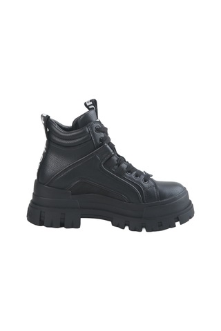 Bot Kadın 1622045 Buffalo Aspha Nc Mıd - Vegan Nappa - Black Siyah