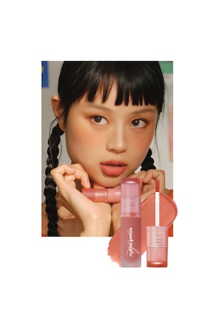 Mat Bitişli Dolgun Ve Pürüzsüz Görünüm Sunan Tint Perıpera Ink Mood Matte Tint 08 Smoky Coral 08