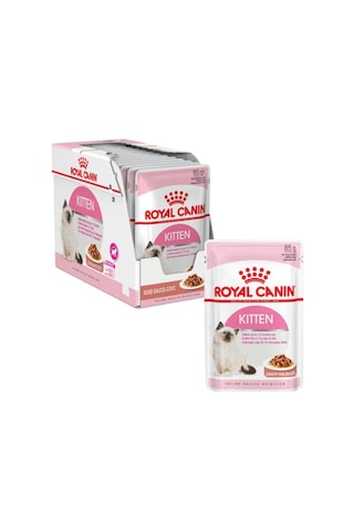 Royal Canin Kitten Instinctive Gravy Pouch Yavru Kedi Maması 12 x 85 G