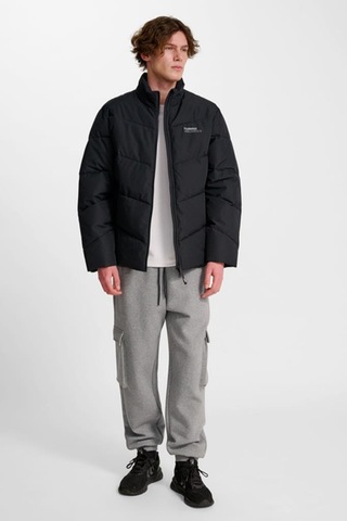 Hummel Short Puffer Jacket Siyah Unisex Ceket Siyah