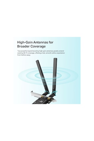 TP-Link Archer TX20E AX1800 1200 Mpbs Pcı Express Kablosuz Adaptör