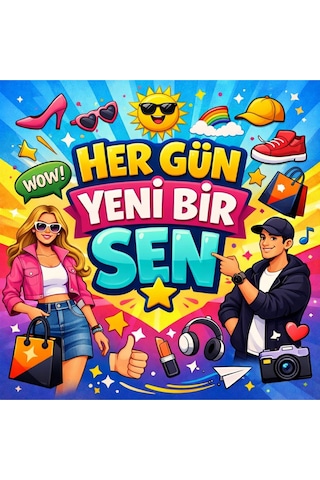 Kalp Kulaklık Baskılı Sevgililer Günü Pamuklu Kadın T-shirt Beyaz