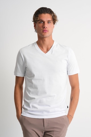 Alexander Gardi V Yaka Basic T-shirt Beyaz