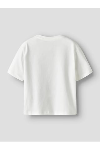 Name It Nmfvilinse Ss Nreg Top Kız Çocuk T-shirt 13228157 Beyaz