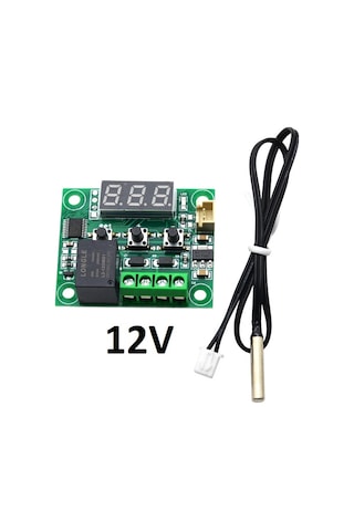W1209 12v 10a Hassas Termostat