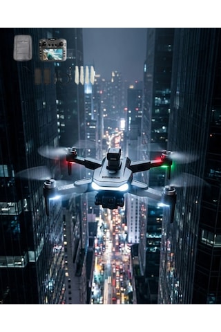 Hubrendy Uzaktan Kontrollü 4k Drone Akıllı Uçuş Modları Ve Geniş Açılı Kamera Özellikli