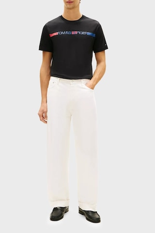 Tommy Hilfiger Erkek T Shirt Mw0mw42368 Bds Siyah