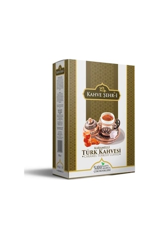 Kahve Şehr-i Karamelli Türk Kahvesi Kutu 100 G