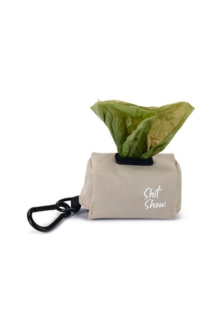 Beeztees Köpek Dışkı Toplama Poşeti Taşıma Çantası, Gri, 7,5x3,5x4cm