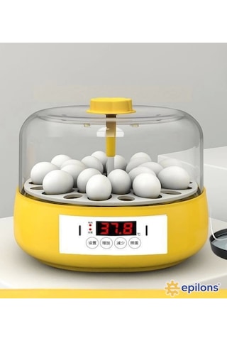 Mini Otomatik Ev Tipi Kuluçka: Papağan Bıldırcın Kuluçka Makinesi 18li Yumurtalı Mx-18