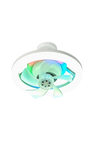 Hallow E27 Uzaktan Kumandalı Üç Renkli Lamba Kafası Beyaz