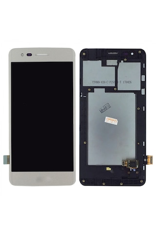 Teknonet Lg K8 2017 Uyumlu Lcd+dokunmatik+çıtalı - Beyaz