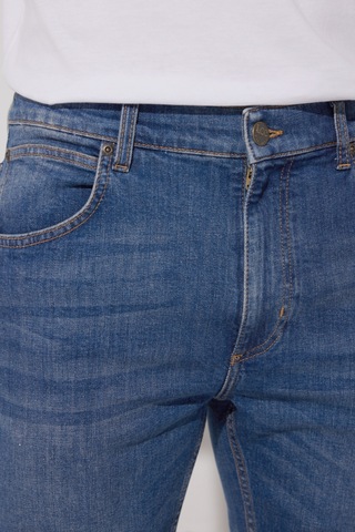 Regular Fit Normal Keism Normal Bel Mavi Esnek Jean Kot Şort L78DDBAA78 Mavi