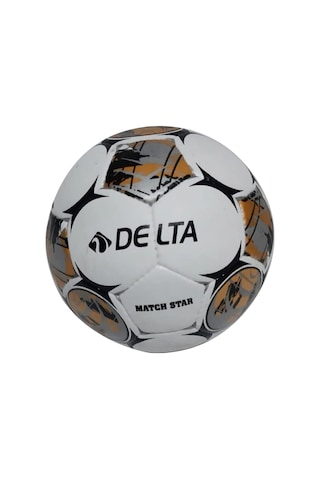 Delta Match Star 5 Numara Futbol Topu Beyaz