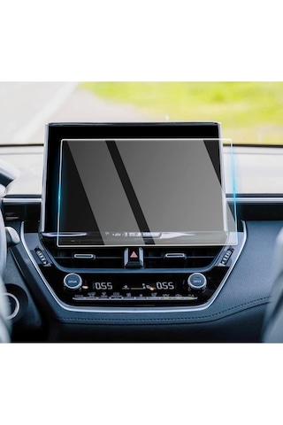 Toyota Corolla Multimedya Ekran Koruyucu- Kırılmaz Şeffaf Nano Teknoloji