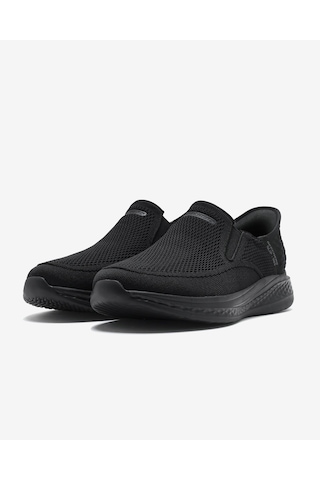Skechers Slade - Deacon Erkek Siyah Günlük Ayakkabı 210887 Bbk Siyah