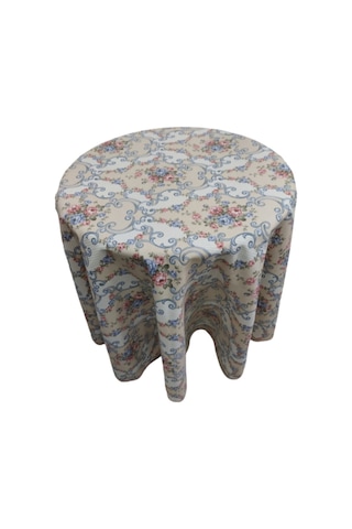 Panama Keten(Sıvı İtici ,Leke Tutmaz) Kumaş,Yuvarlak Yemek Masası (464923188)