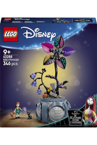 LEGO® ǀ Disney Sally’nin Saksısı 43288 - 9 Yaş ve Üzeri Çocuklar için 2 LEGO Disney Figürü İçeren Oyuncak Yapım Seti (346 Parça)