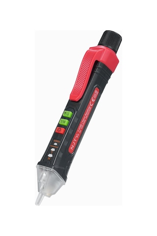 Springsun Njty Sesli Bildirimli Temasız Voltaj Dedektörü 12v-1000v/48v-1000v Çift Aralıklı Kablo Test Cihazı