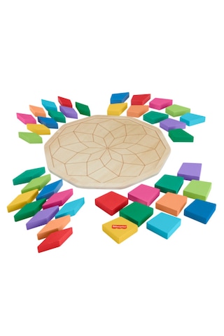 Fisher-Price Ahşap Mandala Yapboz HXT94