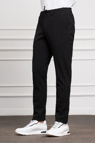 Morven Erkek Siyah Poliviskon Jogger Dynamic Fit Rahat Kesim Pantolon 25ms003014001 Siyah
