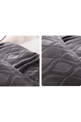Ap Embos Çift Kişilik Antrasit Mercy Battaniye Antrasit